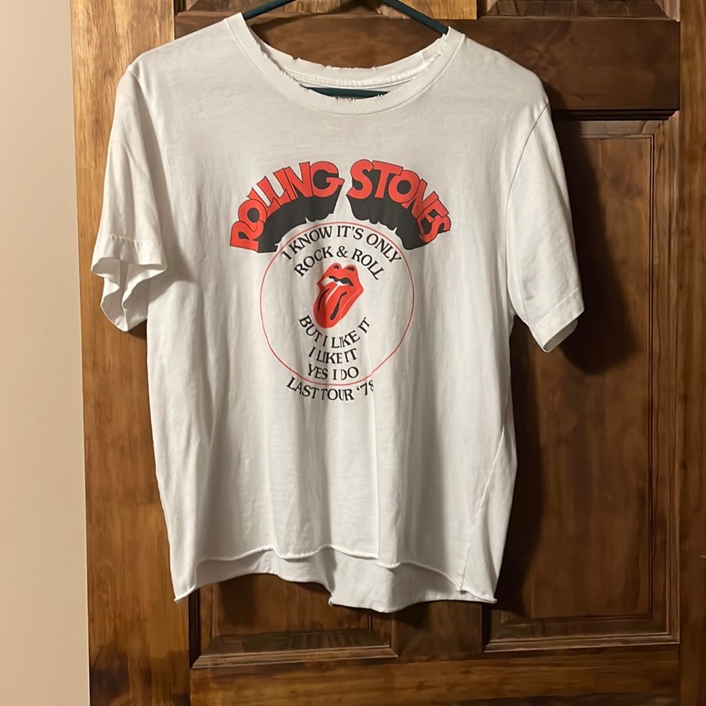 rolling stones band tee